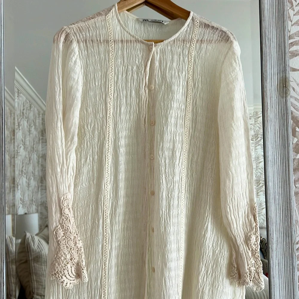 Zara Boho Duster - Picture 1 of 7